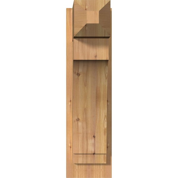 Imperial Craftsman Smooth Outlooker, Western Red Cedar, 7 1/2W X 16D X 28H